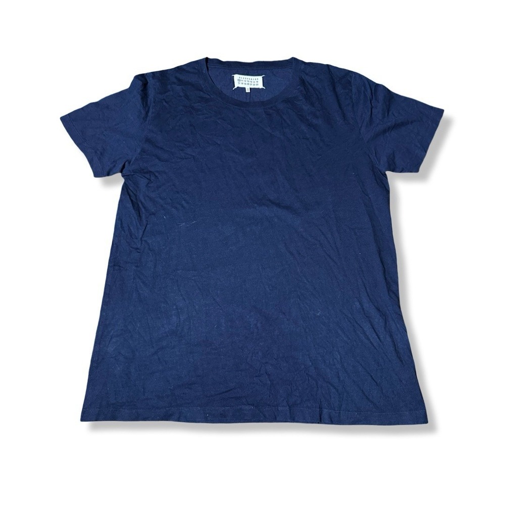Maison Margiela Blank Blue SS19 Blank T Shirt Size XL (10)
